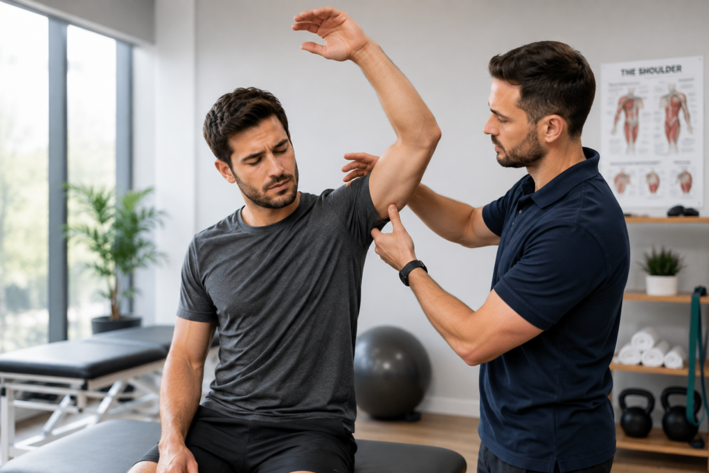shoulder pain physiotherapy in Burlington