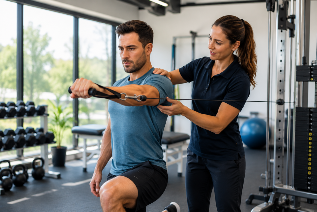 shoulder rehabilitation for return to exercise